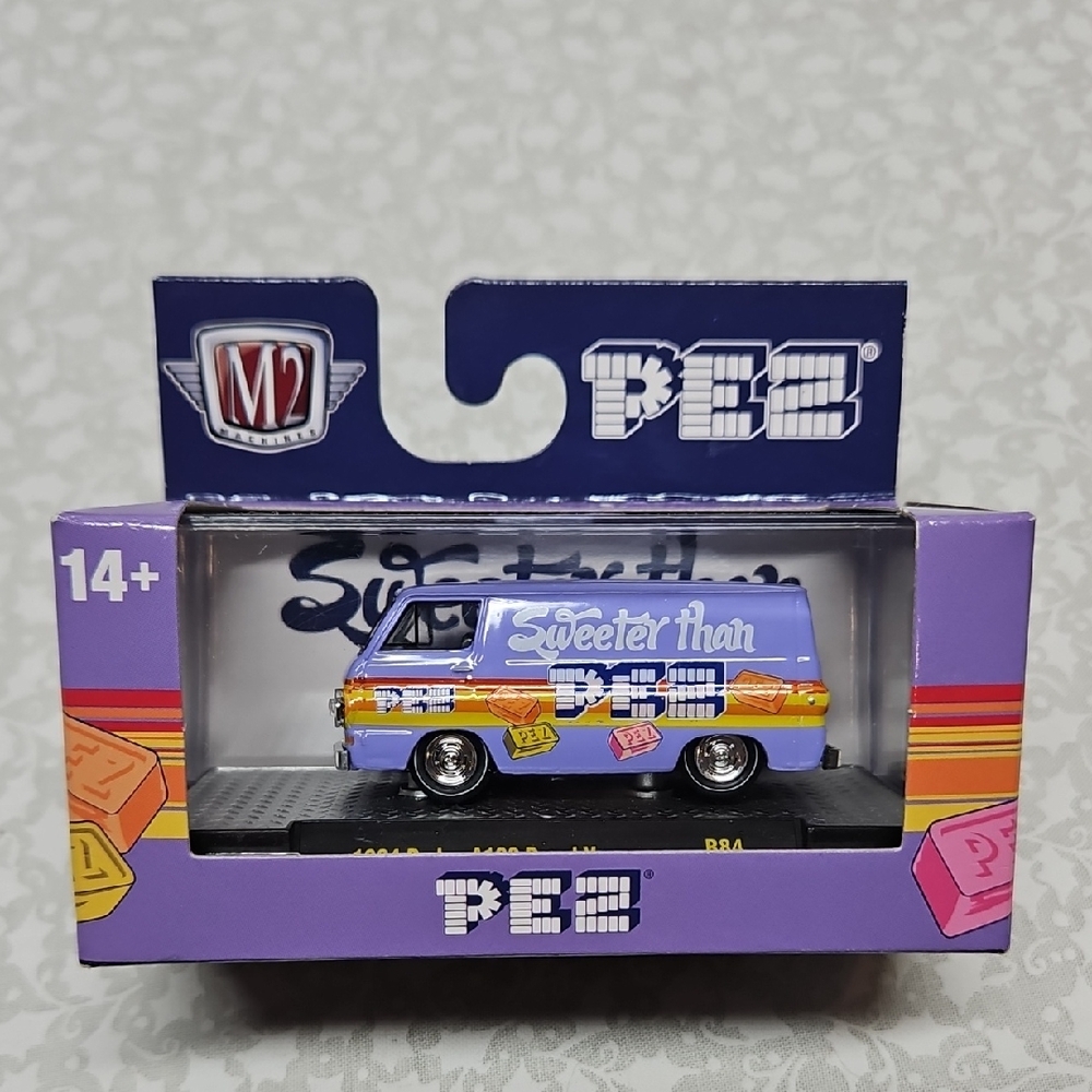 M2 Machines 1964 Dodge A100 Panel Van Sweeter than PEZ R84 24-73